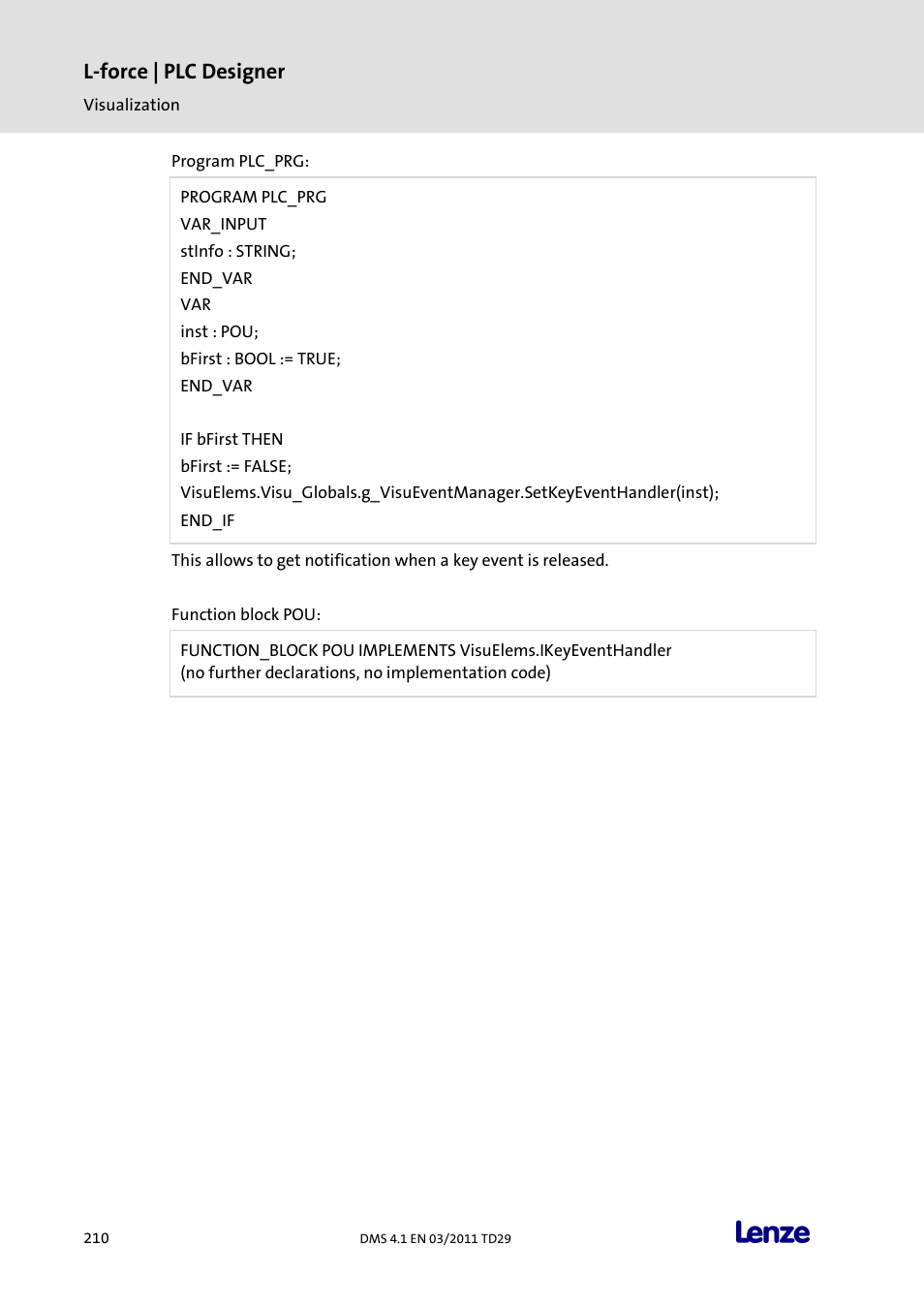 L-force | plc designer | Lenze PLC Designer PLC Designer (R3-1) User Manual | Page 212 / 1170