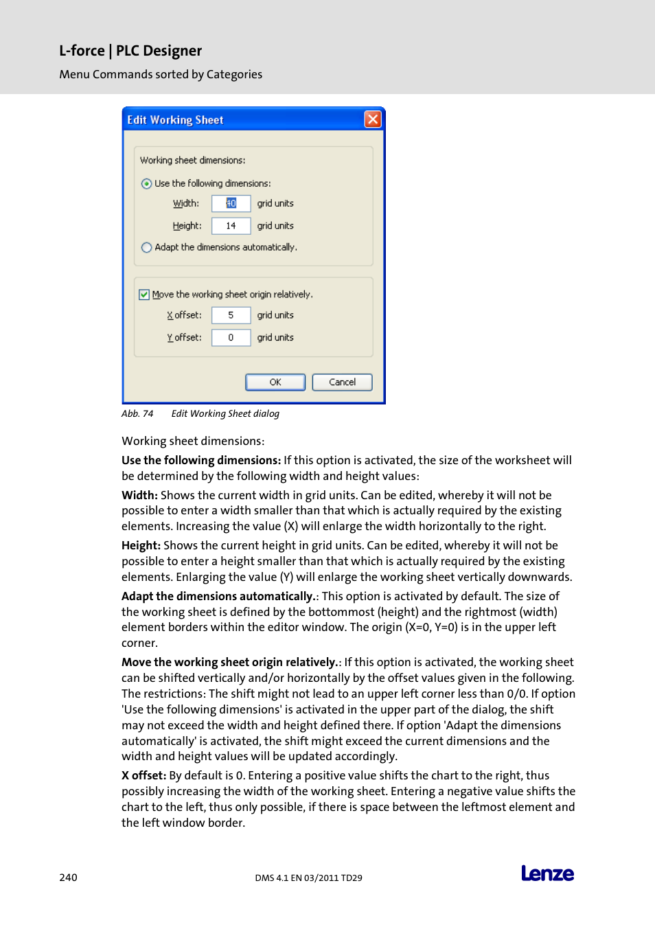 L-force | plc designer | Lenze PLC Designer PLC Designer (R3-1) User Manual | Page 242 / 1170