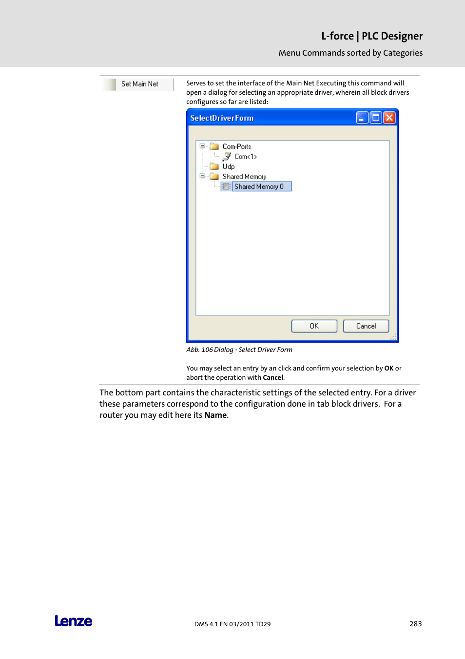 L-force | plc designer | Lenze PLC Designer PLC Designer (R3-1) User Manual | Page 285 / 1170