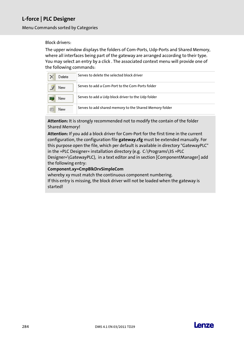 L-force | plc designer | Lenze PLC Designer PLC Designer (R3-1) User Manual | Page 286 / 1170