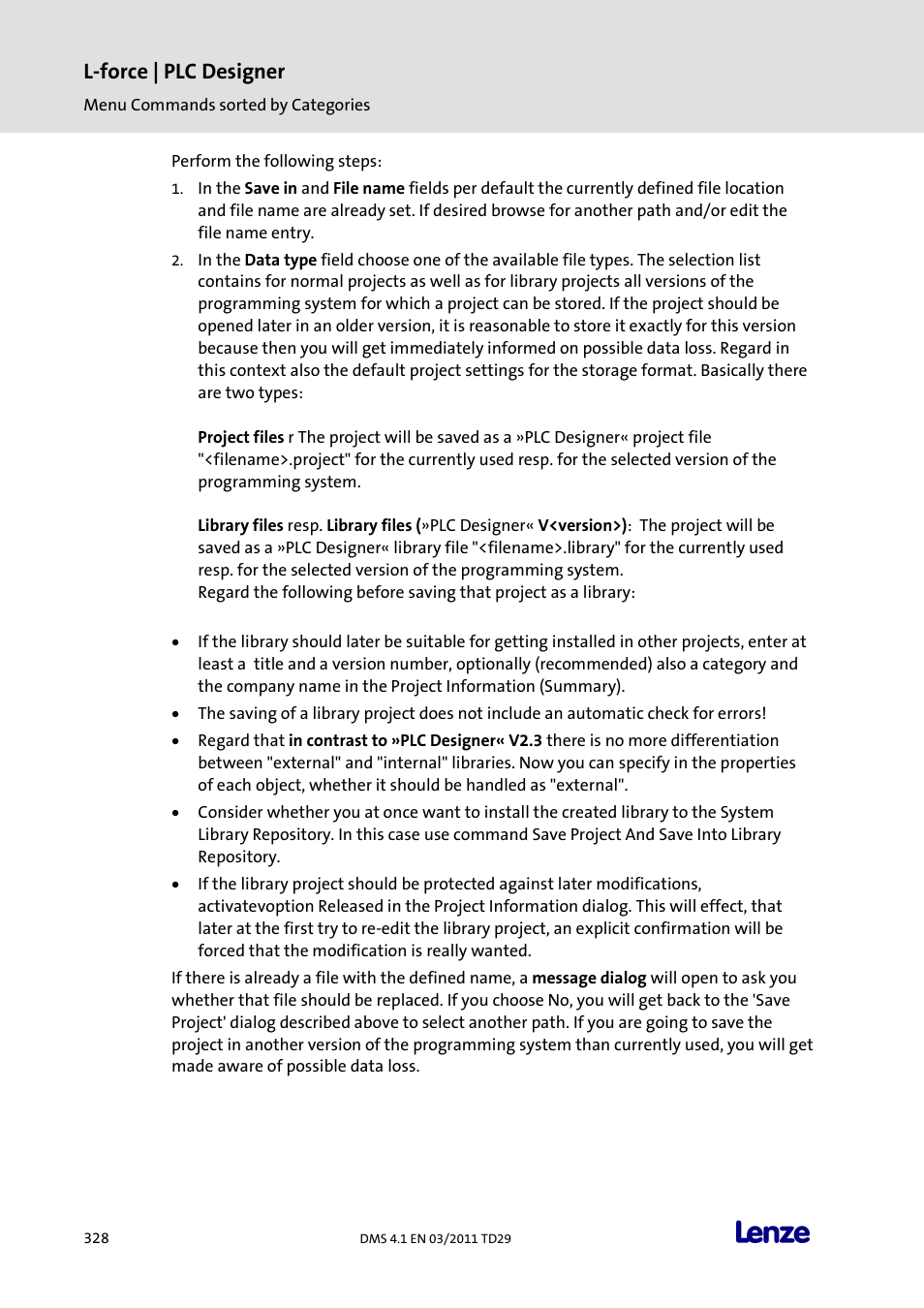 L-force | plc designer | Lenze PLC Designer PLC Designer (R3-1) User Manual | Page 330 / 1170