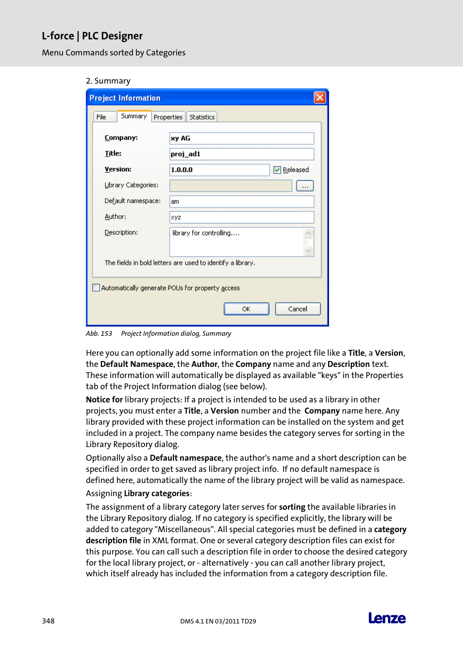 L-force | plc designer | Lenze PLC Designer PLC Designer (R3-1) User Manual | Page 350 / 1170