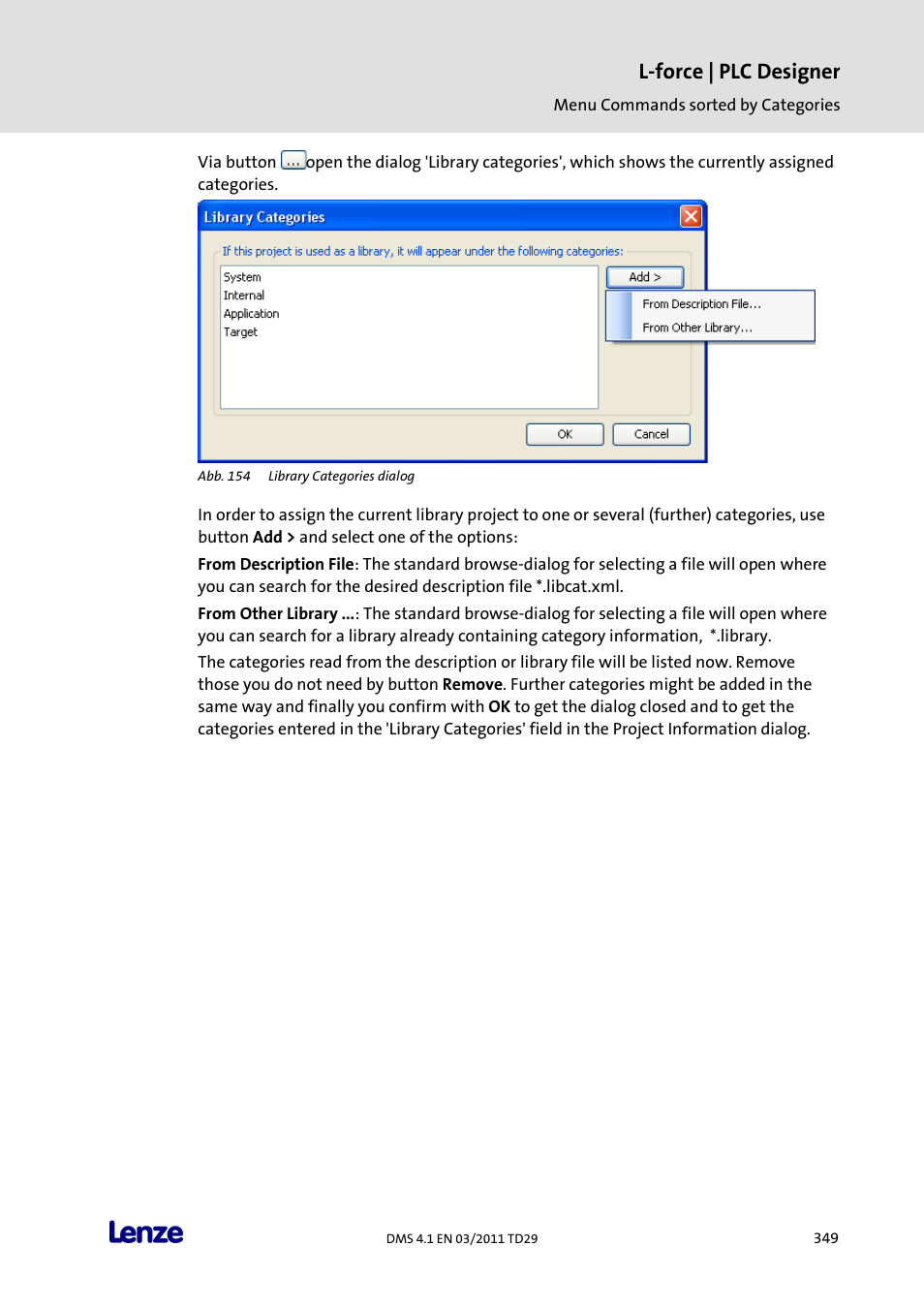 L-force | plc designer | Lenze PLC Designer PLC Designer (R3-1) User Manual | Page 351 / 1170