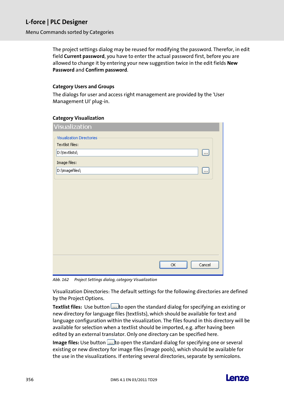 L-force | plc designer | Lenze PLC Designer PLC Designer (R3-1) User Manual | Page 358 / 1170