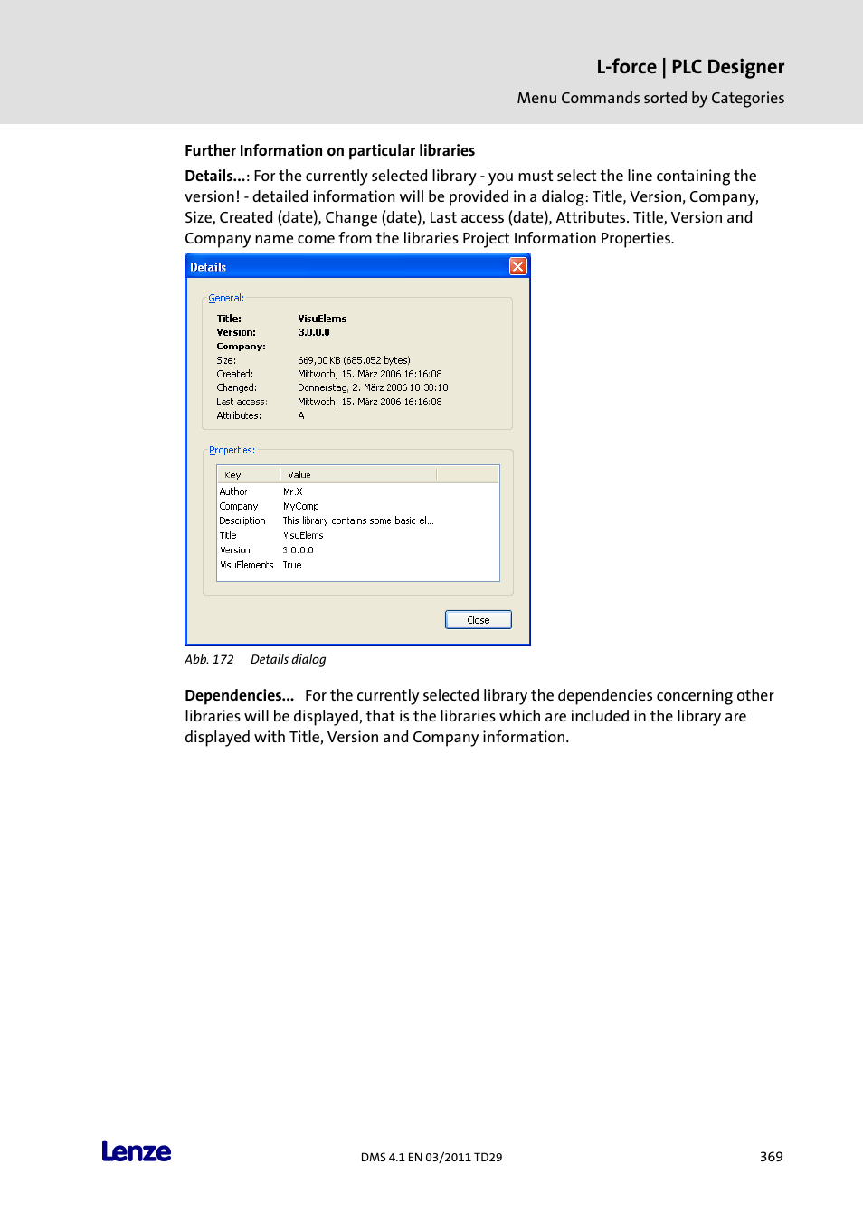 L-force | plc designer | Lenze PLC Designer PLC Designer (R3-1) User Manual | Page 371 / 1170