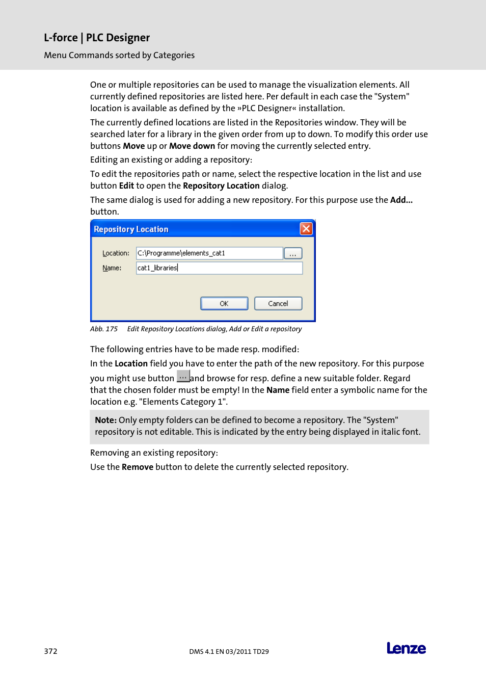 L-force | plc designer | Lenze PLC Designer PLC Designer (R3-1) User Manual | Page 374 / 1170