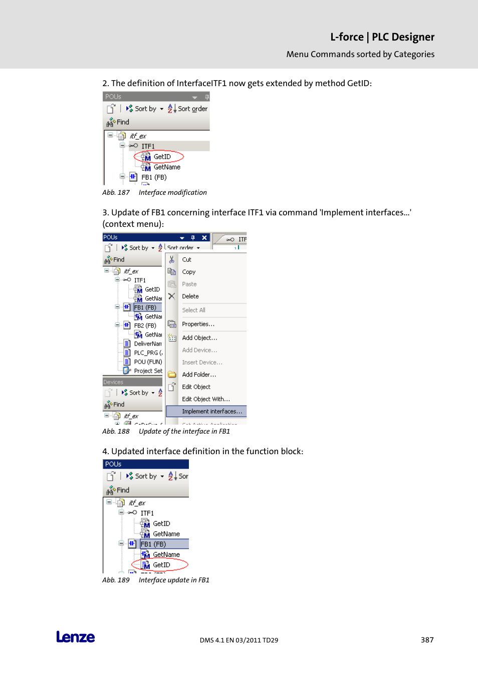 L-force | plc designer | Lenze PLC Designer PLC Designer (R3-1) User Manual | Page 389 / 1170