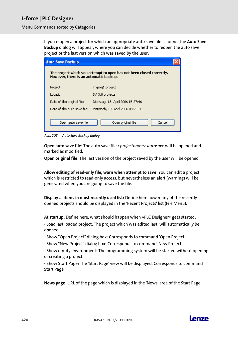 L-force | plc designer | Lenze PLC Designer PLC Designer (R3-1) User Manual | Page 422 / 1170