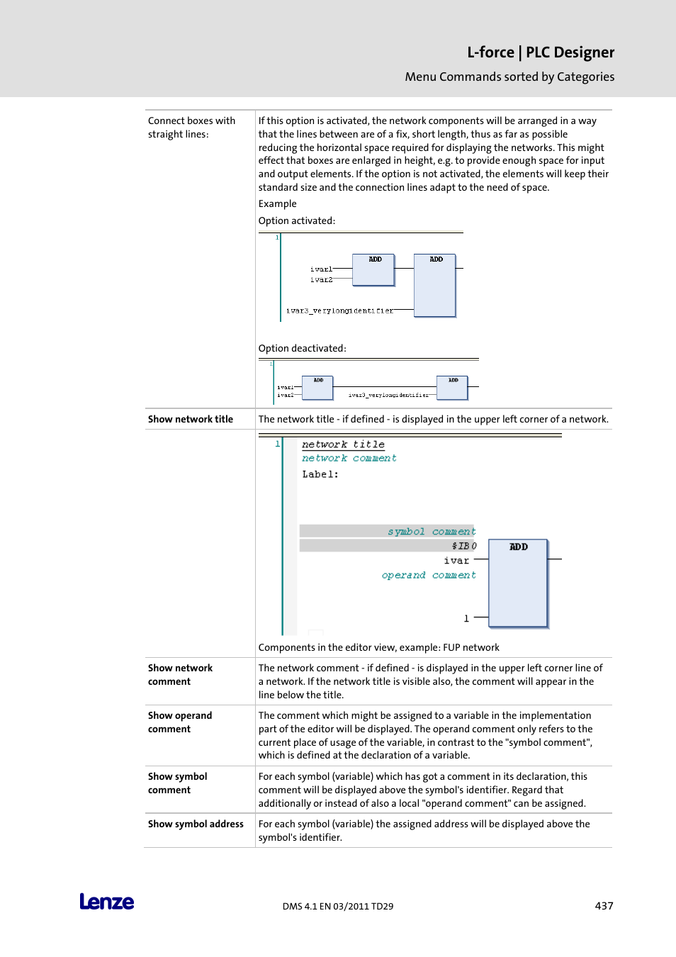 L-force | plc designer | Lenze PLC Designer PLC Designer (R3-1) User Manual | Page 439 / 1170