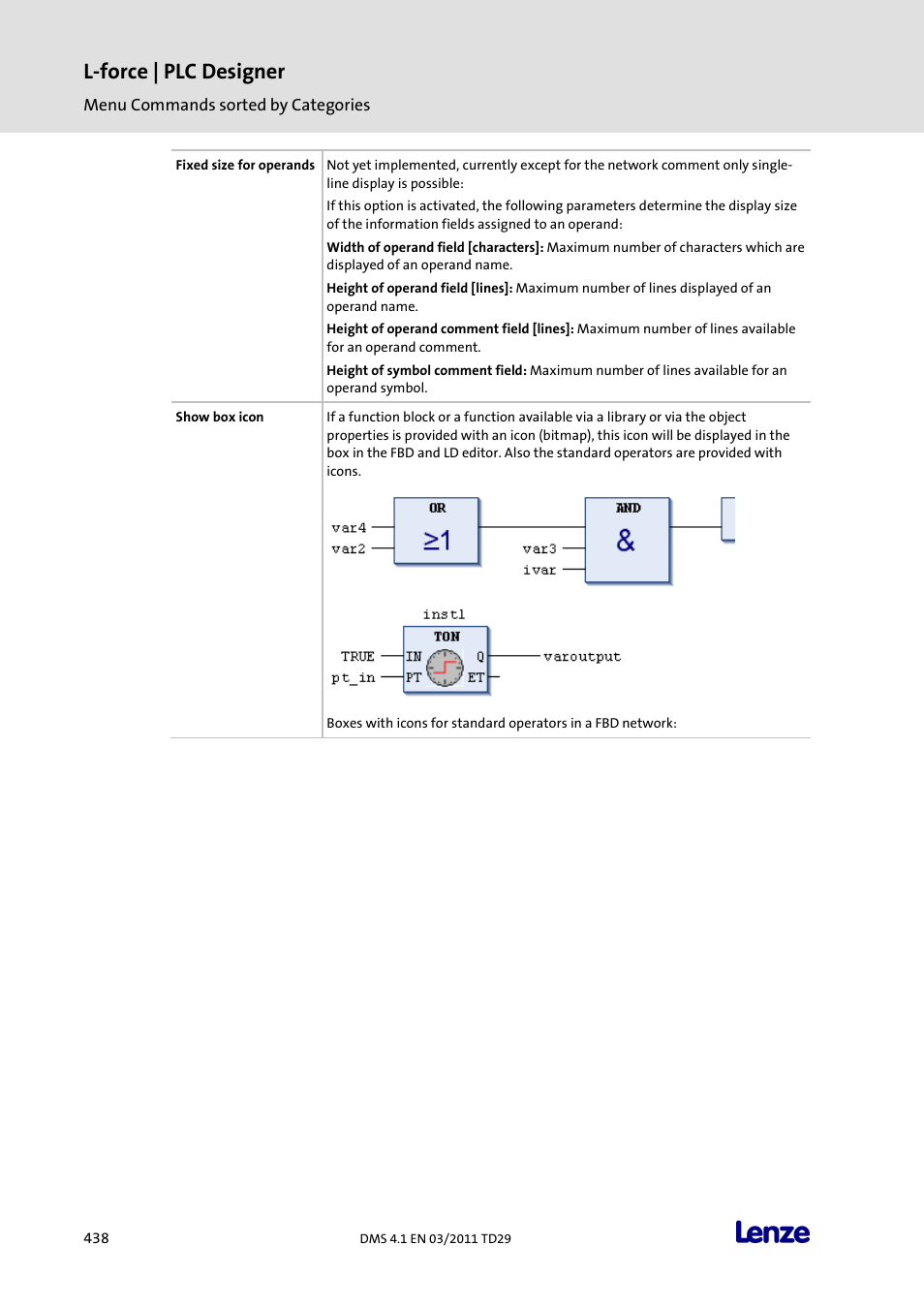 L-force | plc designer | Lenze PLC Designer PLC Designer (R3-1) User Manual | Page 440 / 1170