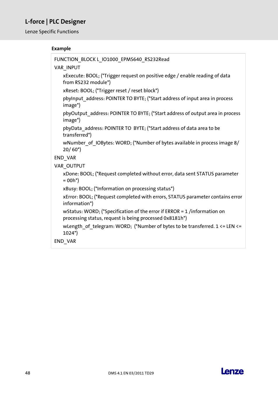 L-force | plc designer | Lenze PLC Designer PLC Designer (R3-1) User Manual | Page 50 / 1170