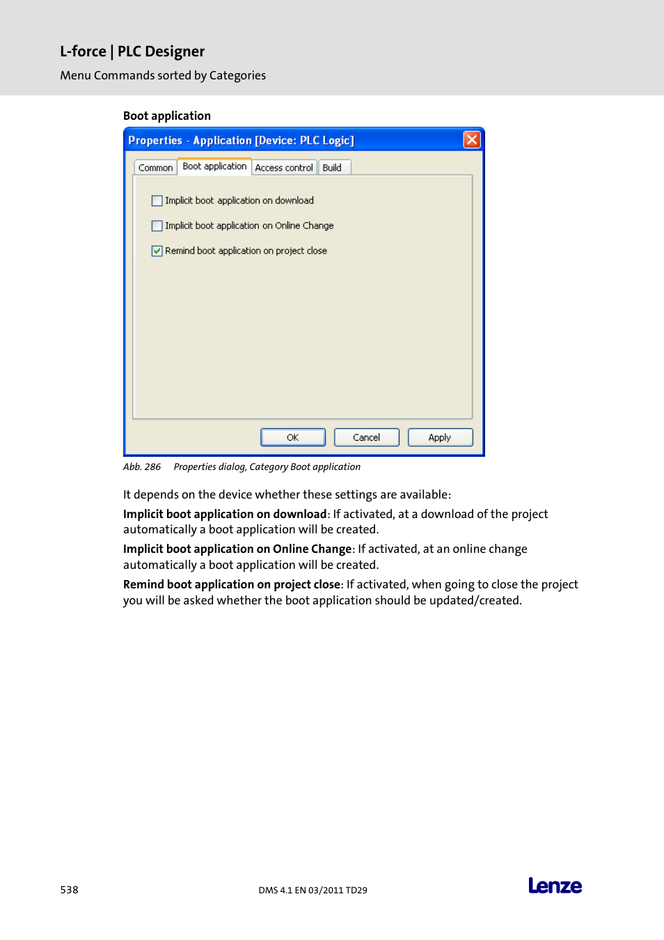 L-force | plc designer | Lenze PLC Designer PLC Designer (R3-1) User Manual | Page 540 / 1170