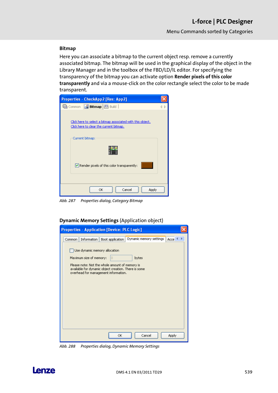 L-force | plc designer | Lenze PLC Designer PLC Designer (R3-1) User Manual | Page 541 / 1170