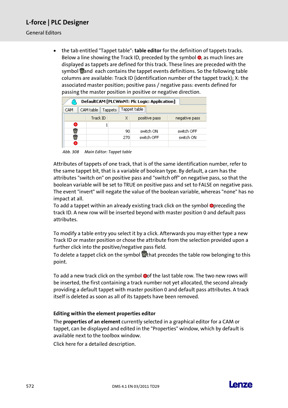 L-force | plc designer | Lenze PLC Designer PLC Designer (R3-1) User Manual | Page 574 / 1170