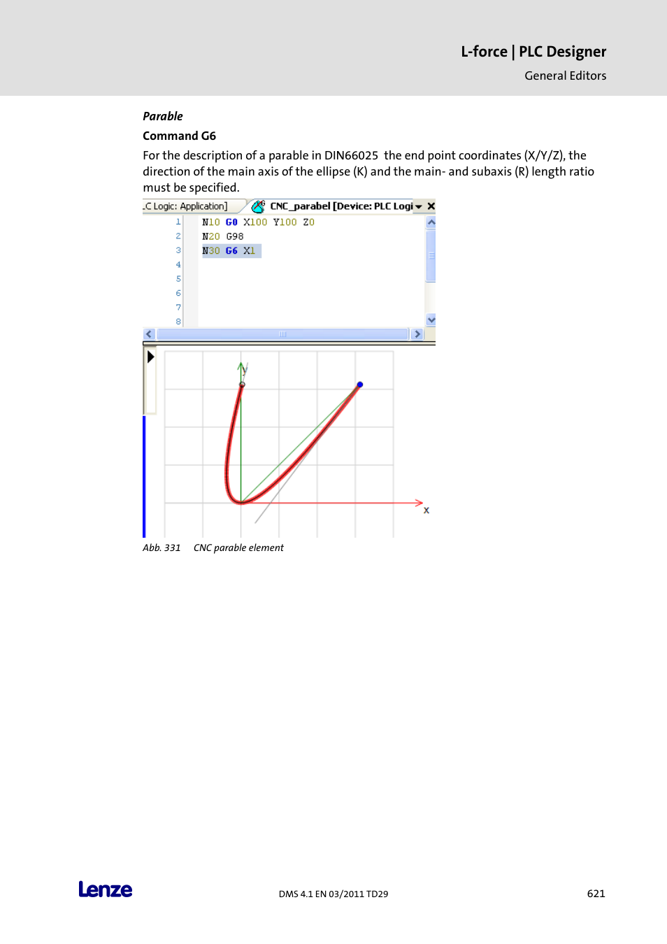 Parable, L-force | plc designer | Lenze PLC Designer PLC Designer (R3-1) User Manual | Page 623 / 1170
