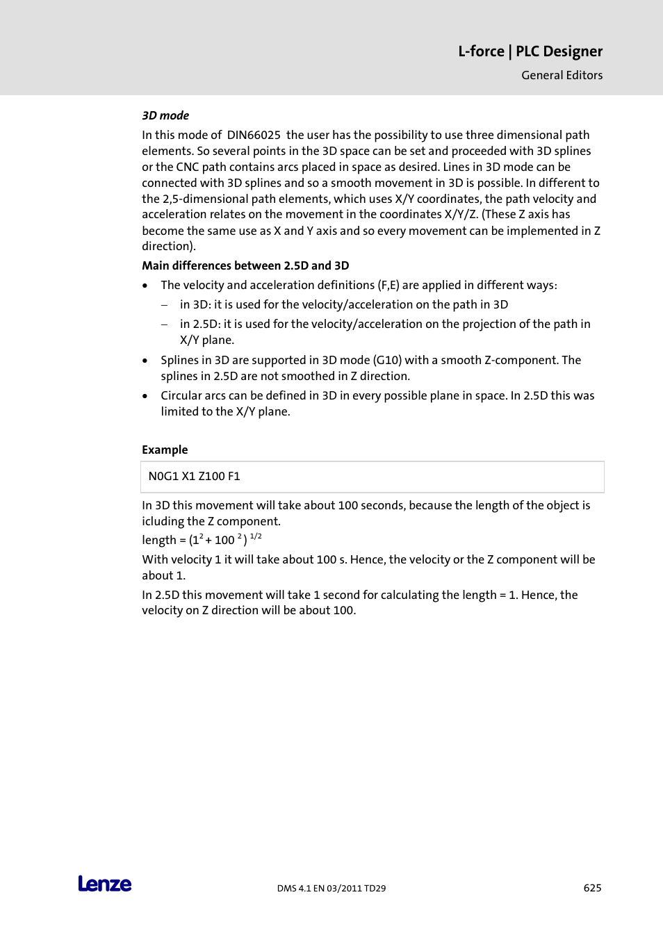 3d mode, L-force | plc designer | Lenze PLC Designer PLC Designer (R3-1) User Manual | Page 627 / 1170