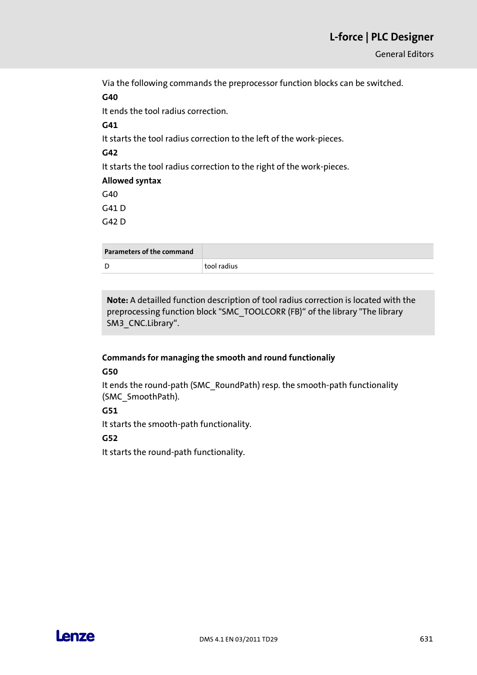 L-force | plc designer | Lenze PLC Designer PLC Designer (R3-1) User Manual | Page 633 / 1170