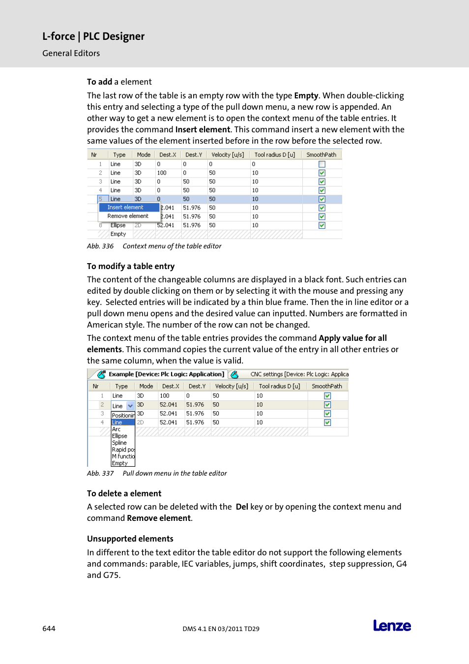 L-force | plc designer | Lenze PLC Designer PLC Designer (R3-1) User Manual | Page 646 / 1170