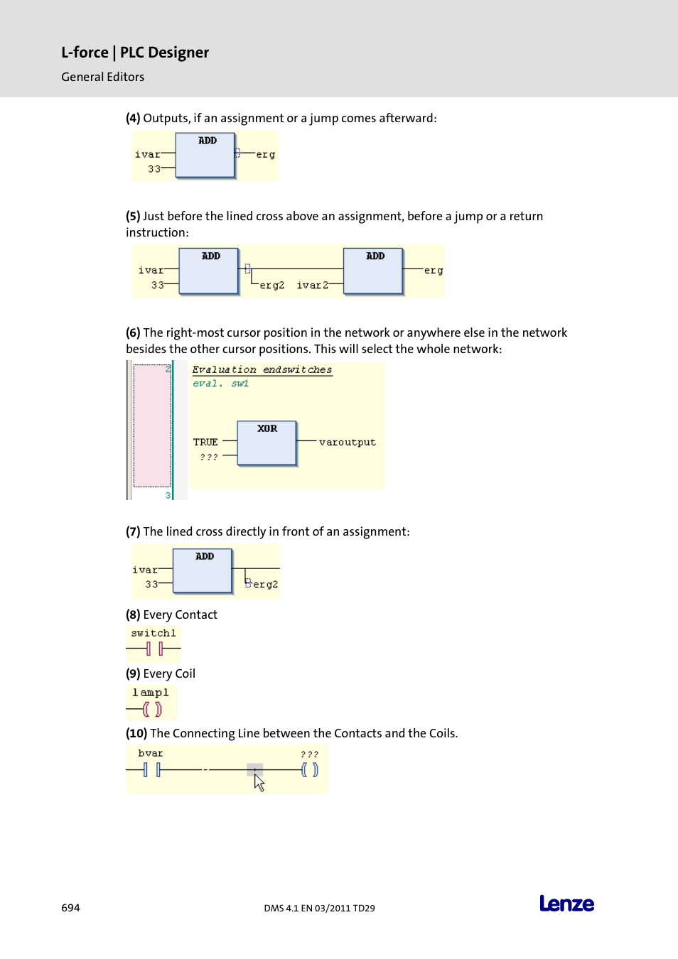 L-force | plc designer | Lenze PLC Designer PLC Designer (R3-1) User Manual | Page 696 / 1170