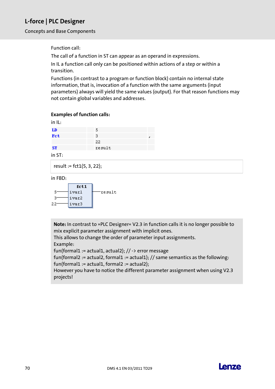L-force | plc designer | Lenze PLC Designer PLC Designer (R3-1) User Manual | Page 72 / 1170