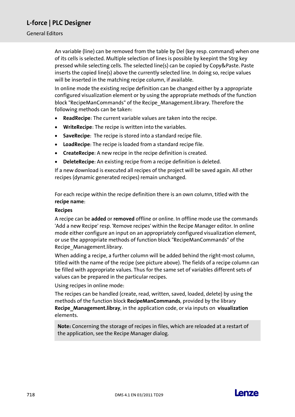 L-force | plc designer | Lenze PLC Designer PLC Designer (R3-1) User Manual | Page 720 / 1170