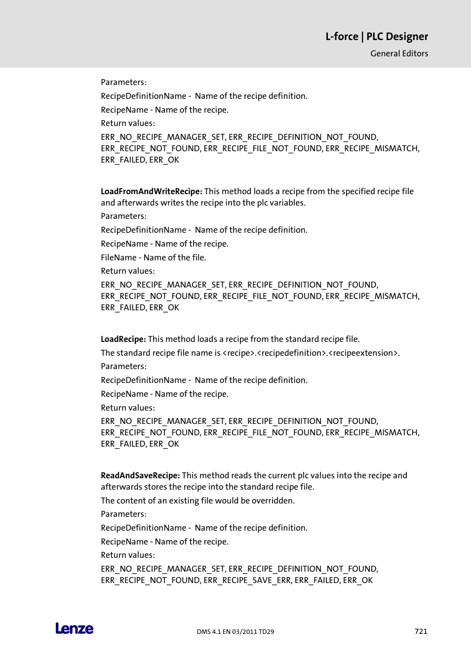 L-force | plc designer | Lenze PLC Designer PLC Designer (R3-1) User Manual | Page 723 / 1170