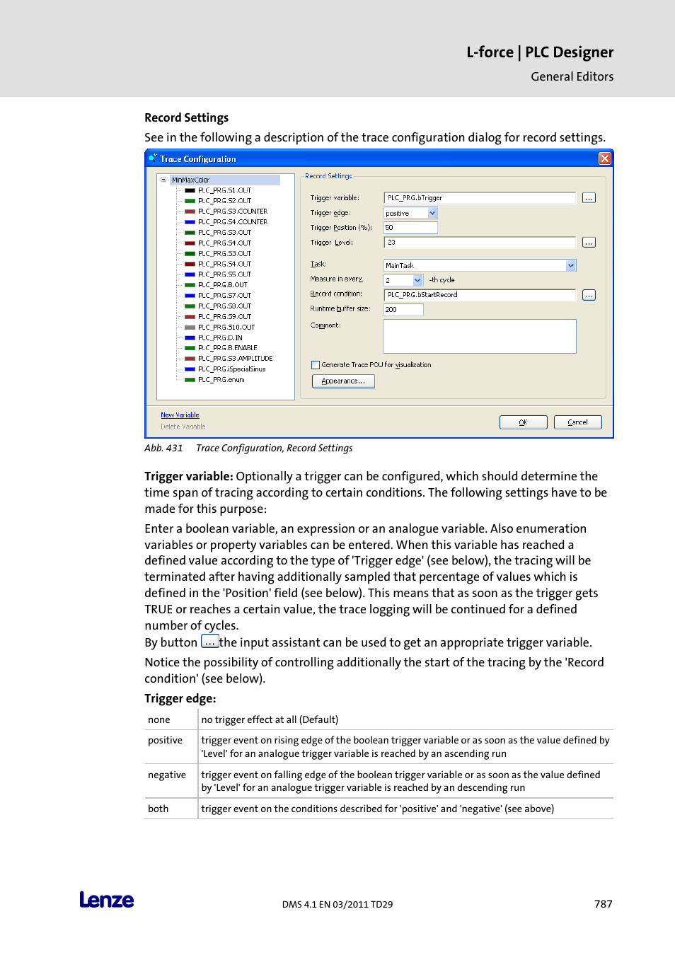 L-force | plc designer | Lenze PLC Designer PLC Designer (R3-1) User Manual | Page 789 / 1170