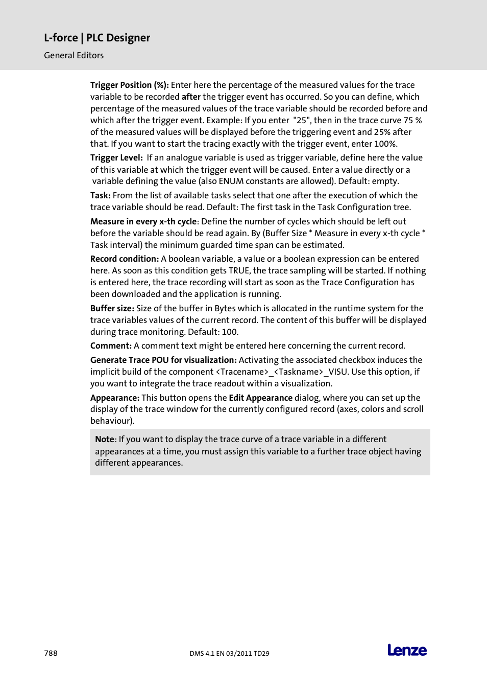 L-force | plc designer | Lenze PLC Designer PLC Designer (R3-1) User Manual | Page 790 / 1170