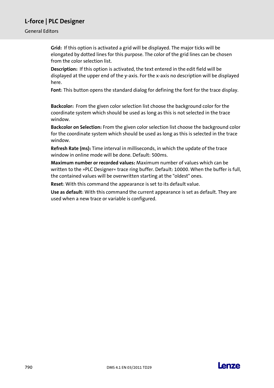 L-force | plc designer | Lenze PLC Designer PLC Designer (R3-1) User Manual | Page 792 / 1170