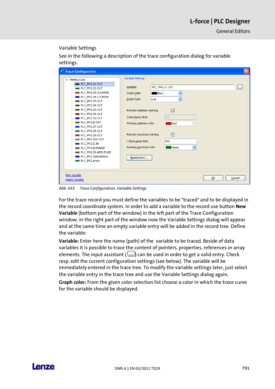 L-force | plc designer | Lenze PLC Designer PLC Designer (R3-1) User Manual | Page 793 / 1170