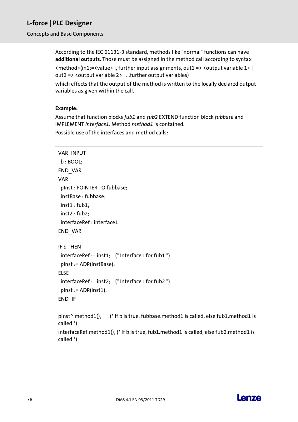 L-force | plc designer | Lenze PLC Designer PLC Designer (R3-1) User Manual | Page 80 / 1170