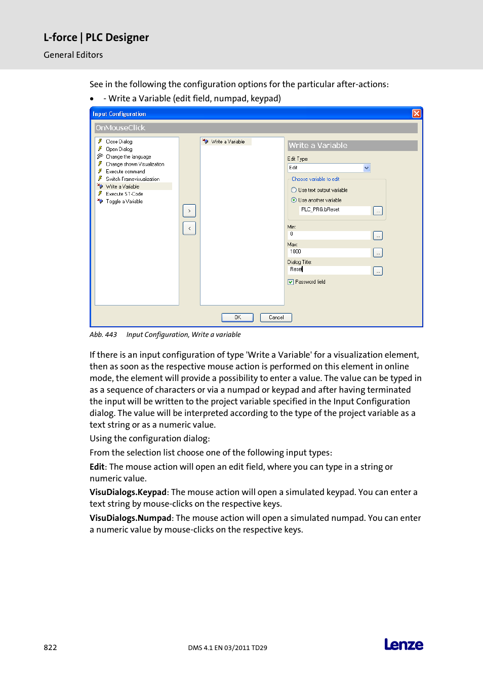 L-force | plc designer | Lenze PLC Designer PLC Designer (R3-1) User Manual | Page 824 / 1170