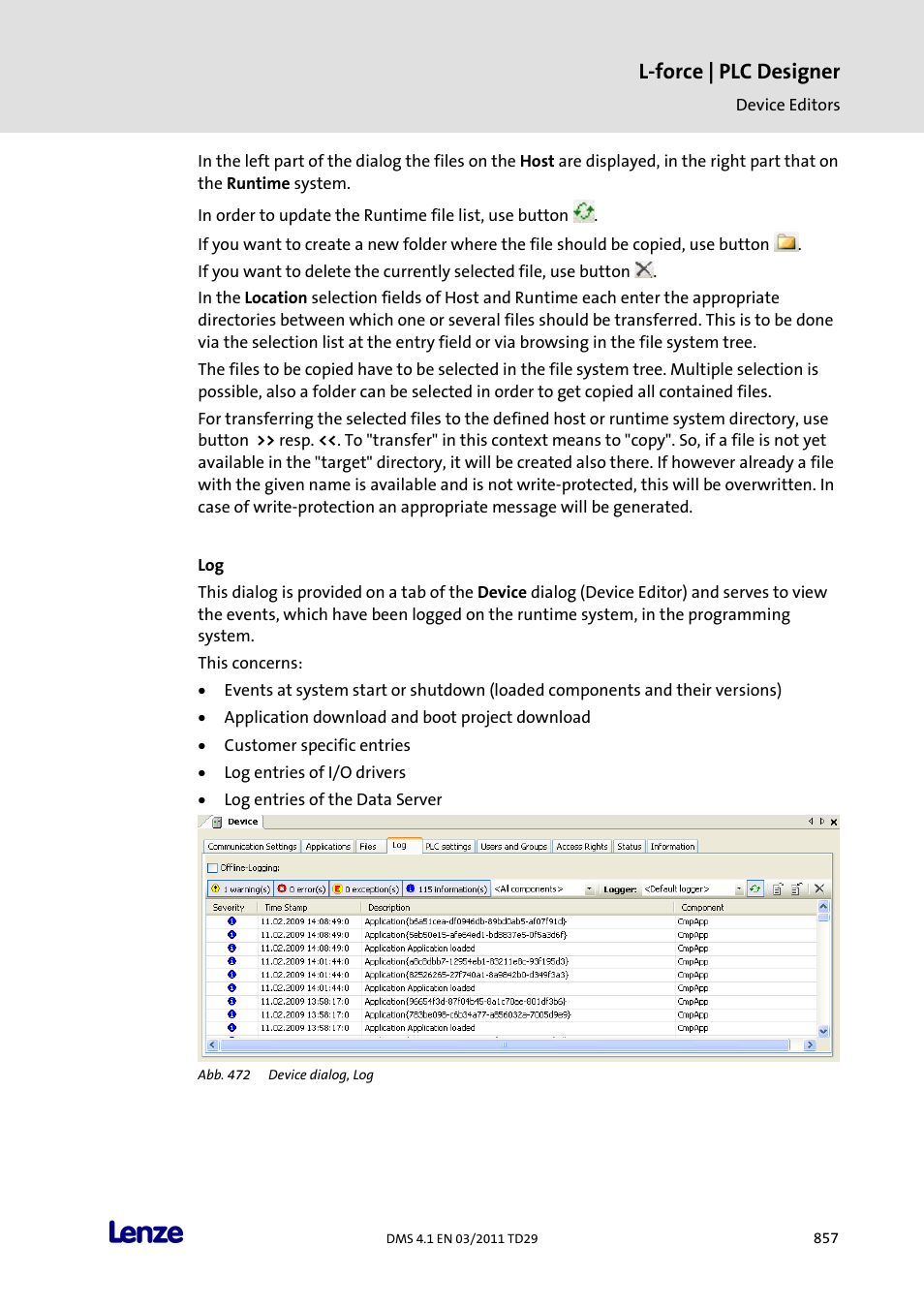 L-force | plc designer | Lenze PLC Designer PLC Designer (R3-1) User Manual | Page 859 / 1170