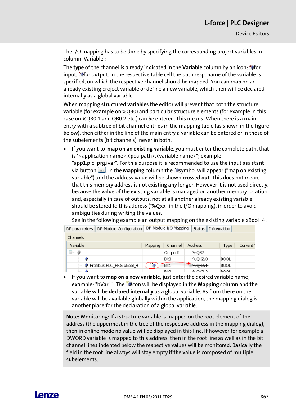 L-force | plc designer | Lenze PLC Designer PLC Designer (R3-1) User Manual | Page 865 / 1170