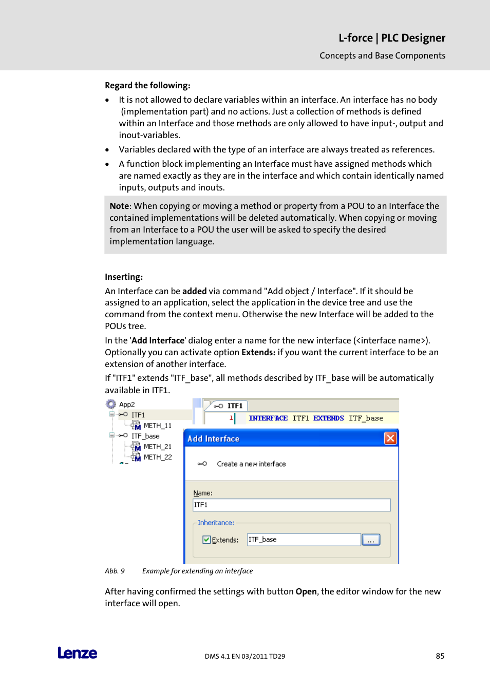 L-force | plc designer | Lenze PLC Designer PLC Designer (R3-1) User Manual | Page 87 / 1170