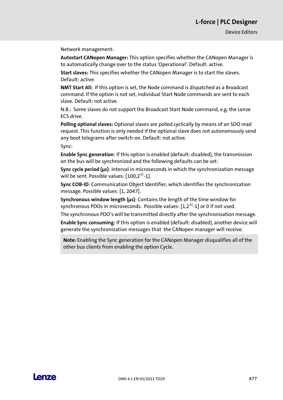 L-force | plc designer | Lenze PLC Designer PLC Designer (R3-1) User Manual | Page 879 / 1170