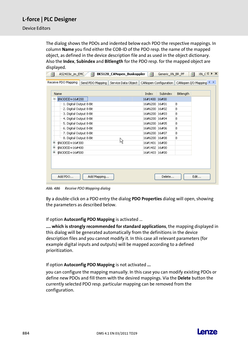 L-force | plc designer | Lenze PLC Designer PLC Designer (R3-1) User Manual | Page 886 / 1170