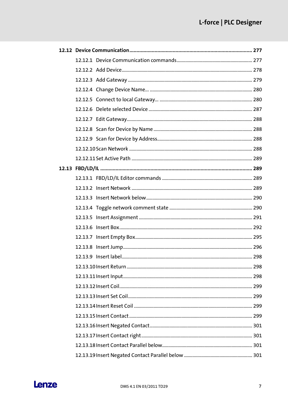 L-force | plc designer | Lenze PLC Designer PLC Designer (R3-1) User Manual | Page 9 / 1170