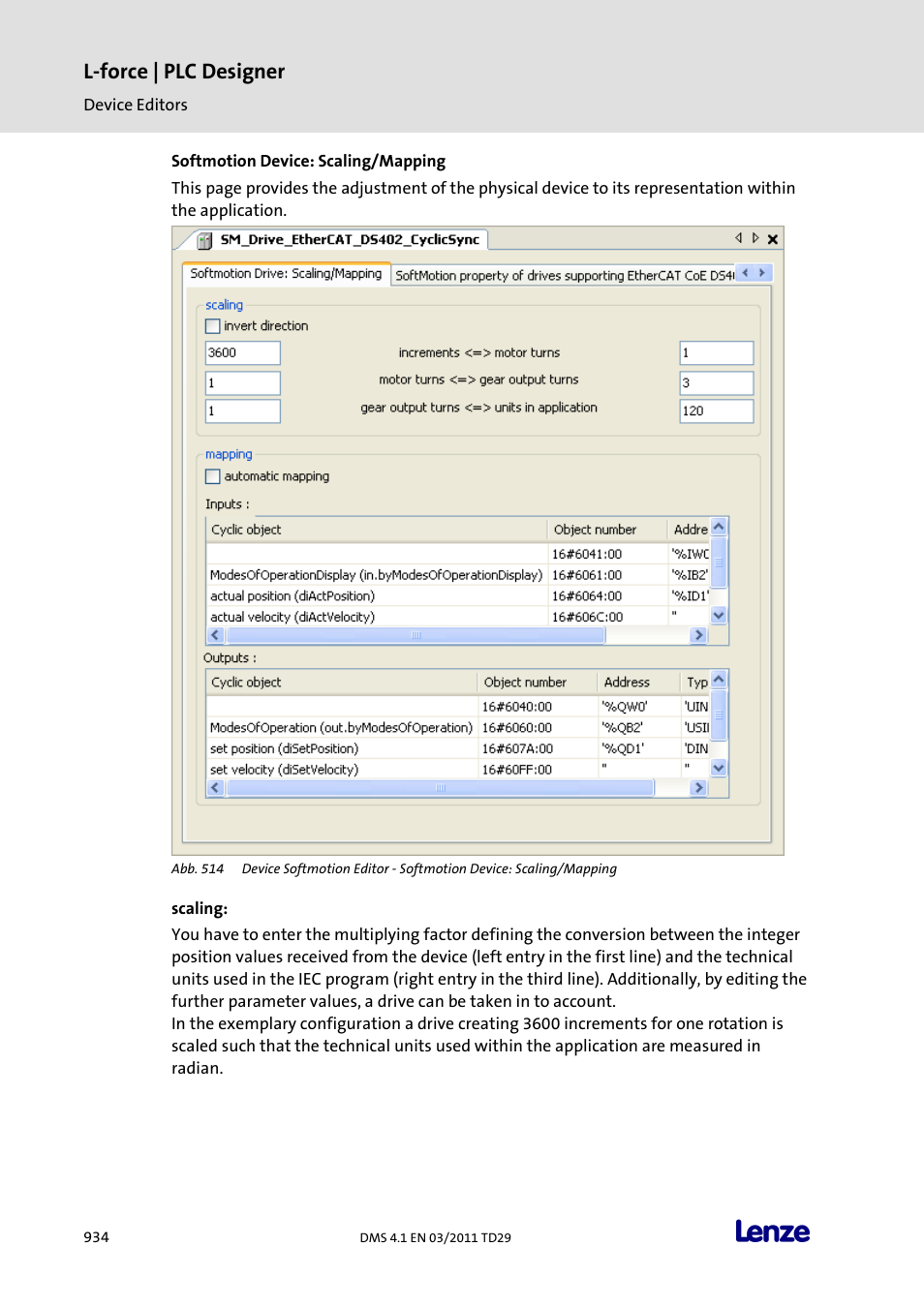 L-force | plc designer | Lenze PLC Designer PLC Designer (R3-1) User Manual | Page 936 / 1170