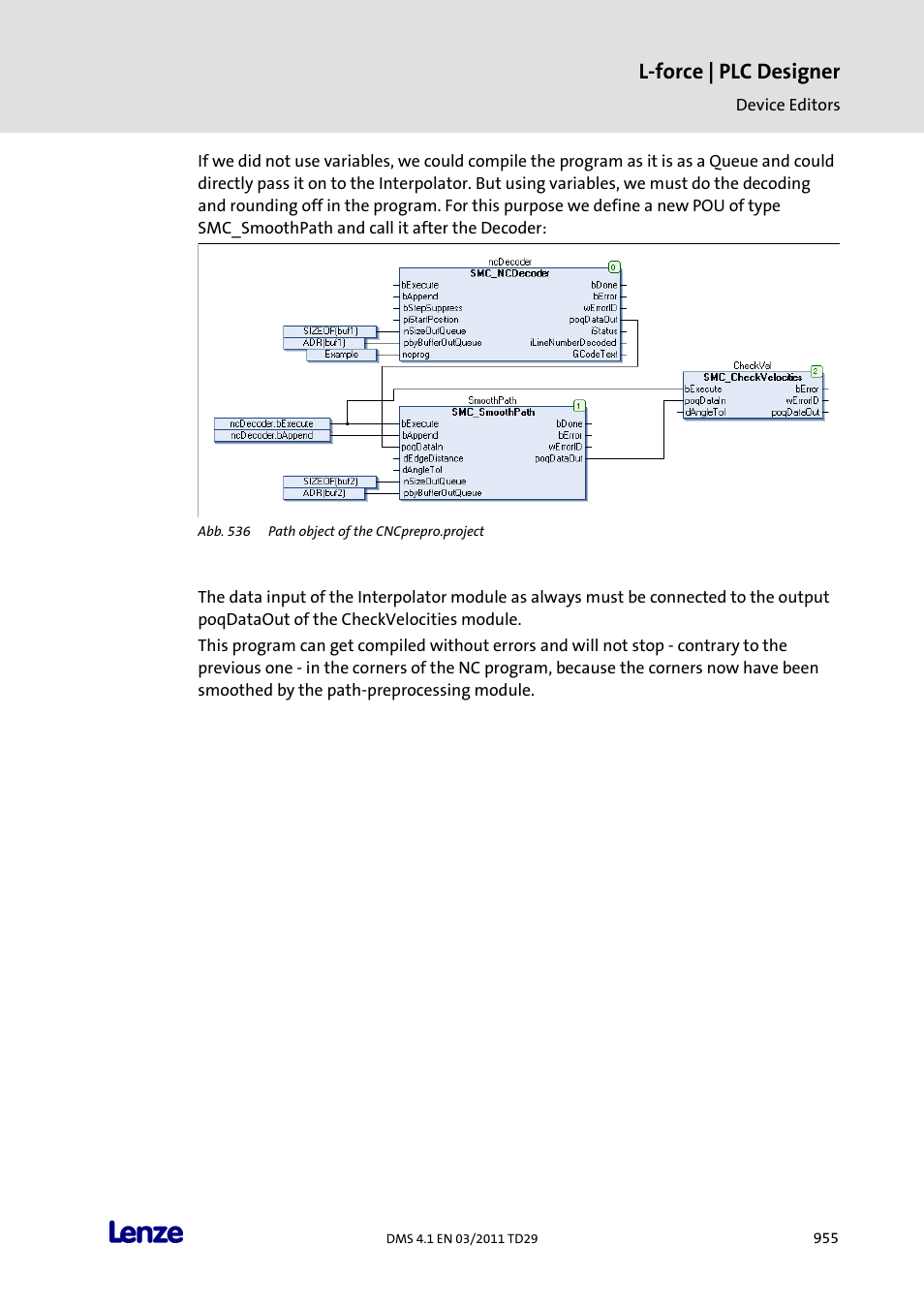 L-force | plc designer | Lenze PLC Designer PLC Designer (R3-1) User Manual | Page 957 / 1170