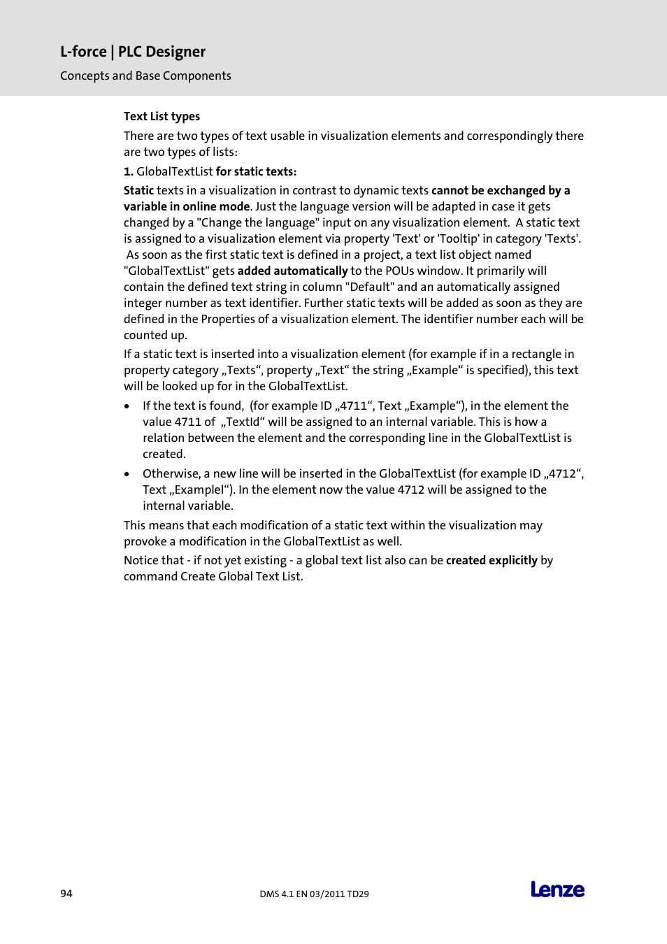 L-force | plc designer | Lenze PLC Designer PLC Designer (R3-1) User Manual | Page 96 / 1170