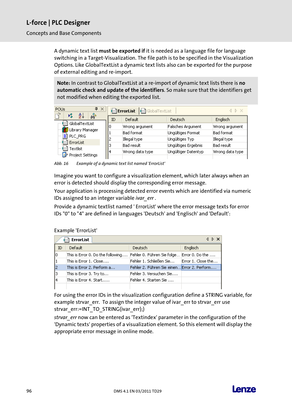 L-force | plc designer | Lenze PLC Designer PLC Designer (R3-1) User Manual | Page 98 / 1170