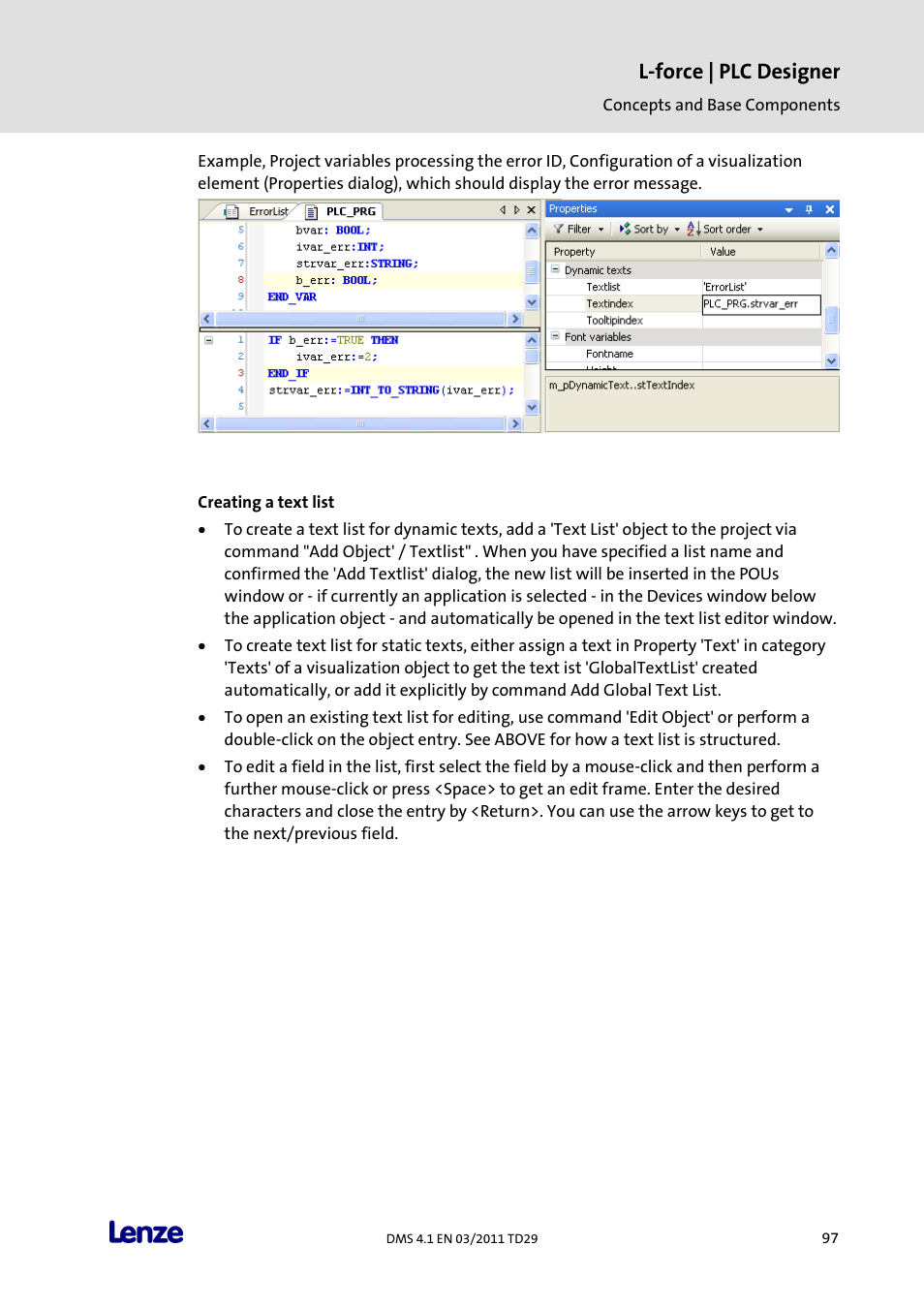 L-force | plc designer | Lenze PLC Designer PLC Designer (R3-1) User Manual | Page 99 / 1170