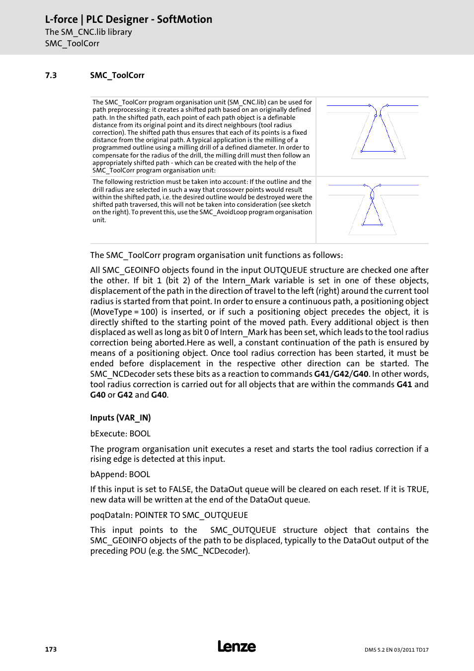 3 smc_toolcorr, Smc_toolcorr, L-force | plc designer - softmotion | Lenze PLC Designer PLC-Designer (R2-x) SoftMotion User Manual | Page 173 / 290
