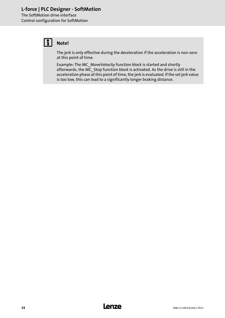 Lenze PLC Designer PLC-Designer (R2-x) SoftMotion User Manual | Page 24 / 290
