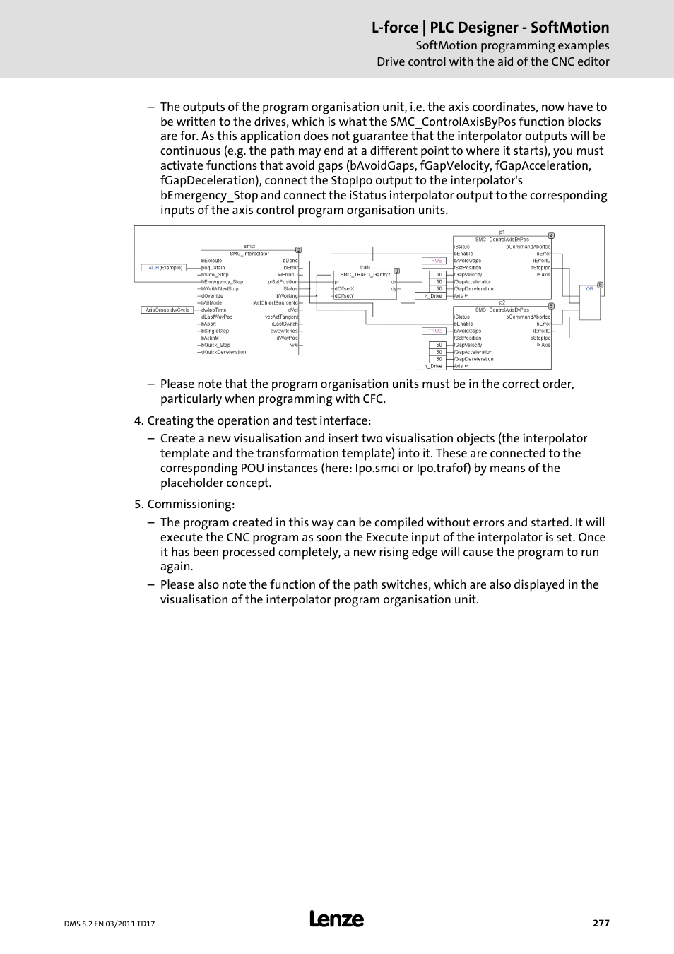 L-force | plc designer - softmotion | Lenze PLC Designer PLC-Designer (R2-x) SoftMotion User Manual | Page 277 / 290