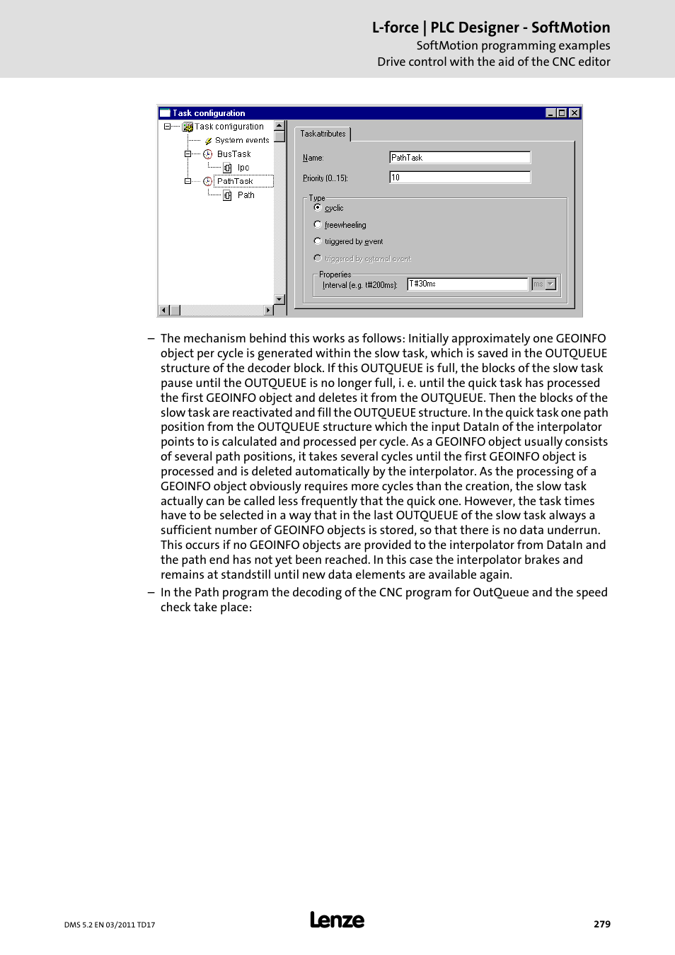 L-force | plc designer - softmotion | Lenze PLC Designer PLC-Designer (R2-x) SoftMotion User Manual | Page 279 / 290