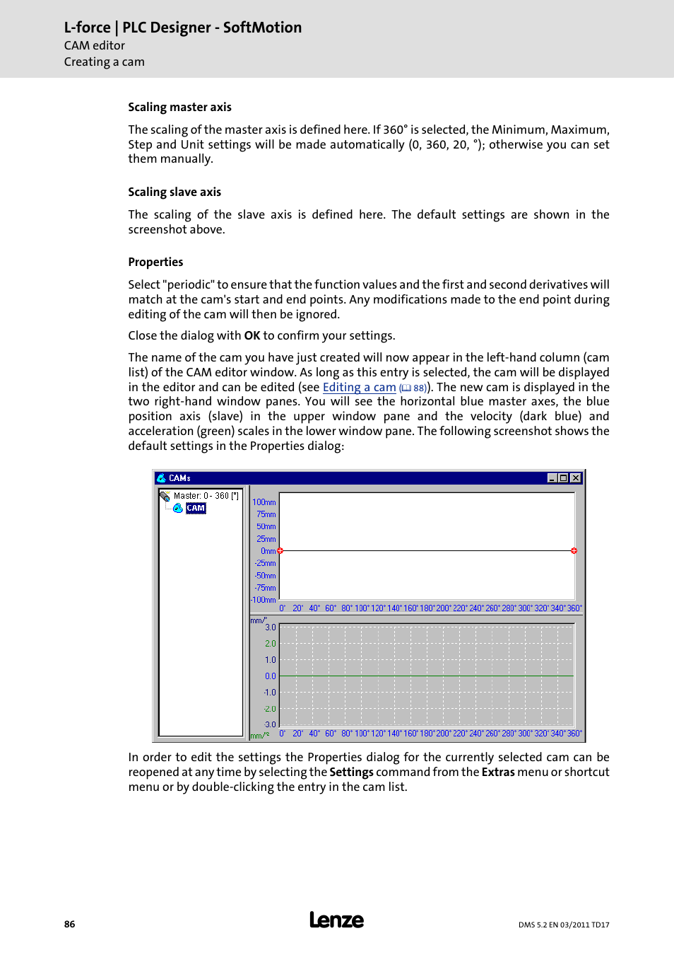 L-force | plc designer - softmotion | Lenze PLC Designer PLC-Designer (R2-x) SoftMotion User Manual | Page 86 / 290