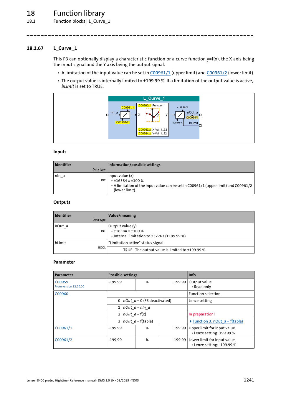 67 l_curve_1, 67 l_curve_1 1, L_curve_1 | 18 function library | Lenze 8400 User Manual | Page 1241 / 1494