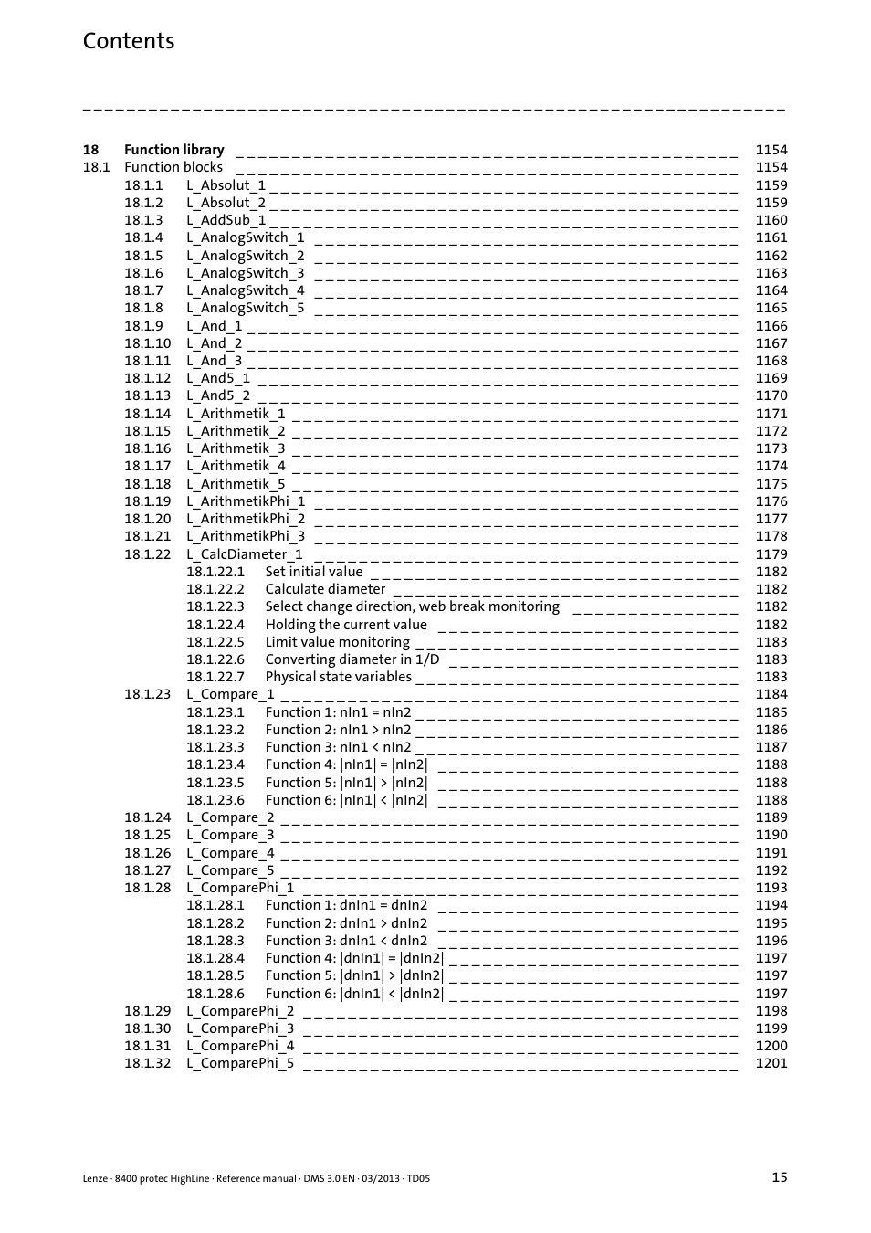 Lenze 8400 User Manual | Page 15 / 1494